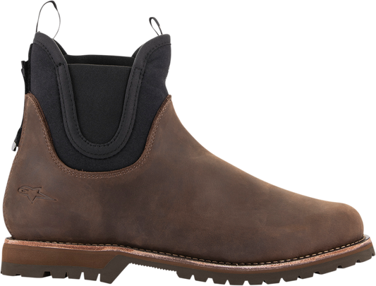 Alpinestars Turnstone Boots - Black/Brown US 8 with Innovative Retention System