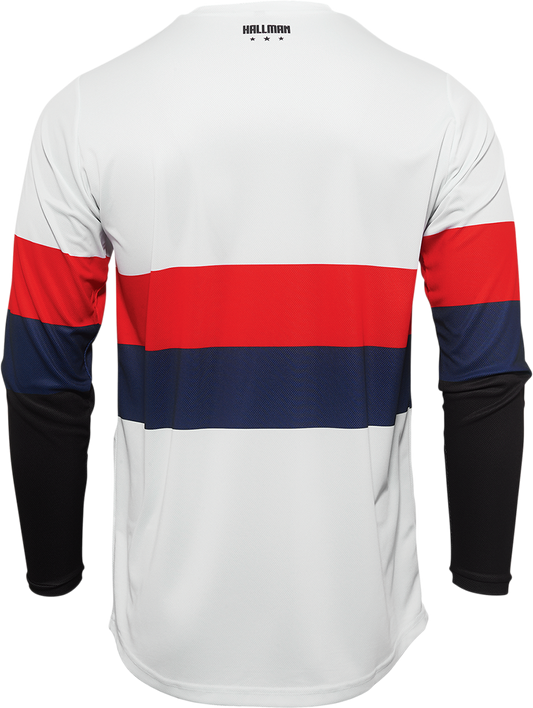 THOR Hallman Differ Draft Jersey 3XL White/Red/Navy - Part 2910-6612