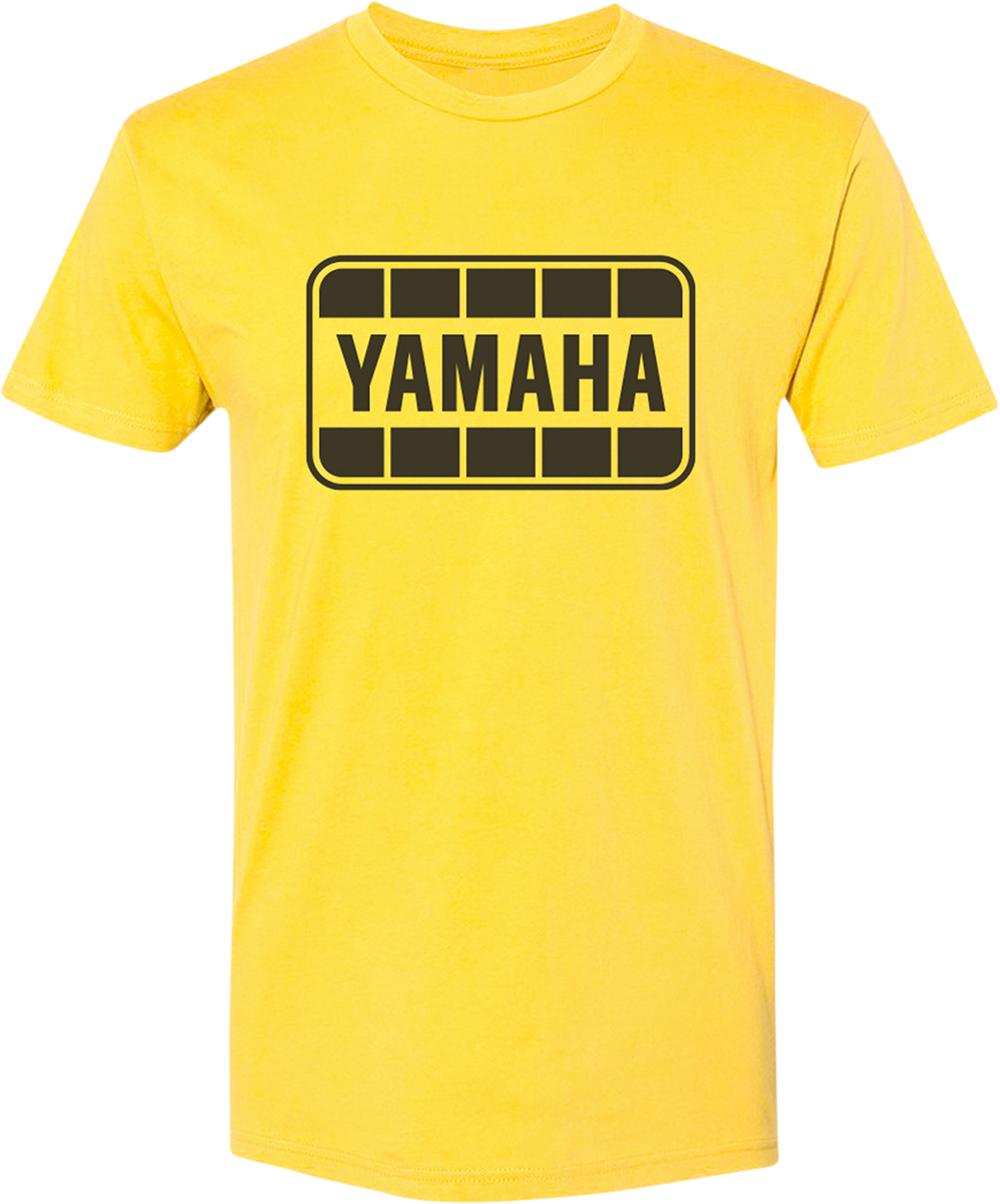 Yamaha Apparel Yamaha Retro T-Shirt - Yellow and Black | Model NP21S-M1969-M