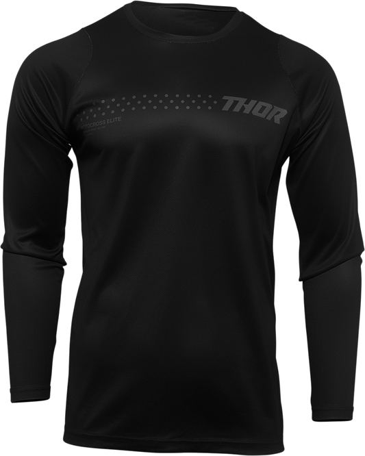 THOR Youth Sector Minimal Jersey - Black, Part Number 2912-2012