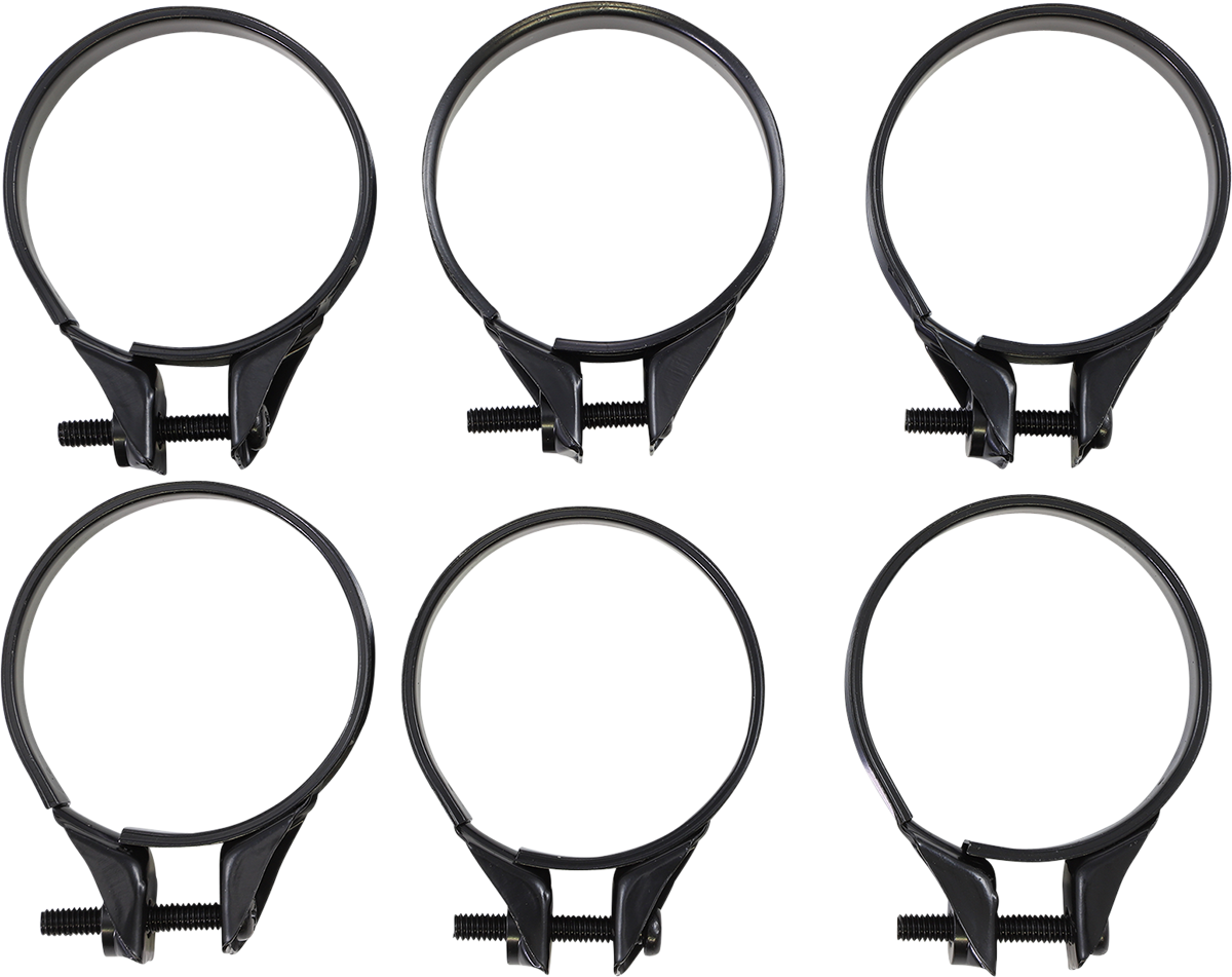 MOOSE OFFROAD Carburetor Clamps 41-44 mm - 6 Pack - Part No. 110-1044