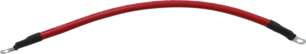 Moose Offroad 12-Inch Red Battery Cable with 6-Gauge Stranded Copper Wire - Part 680-6722