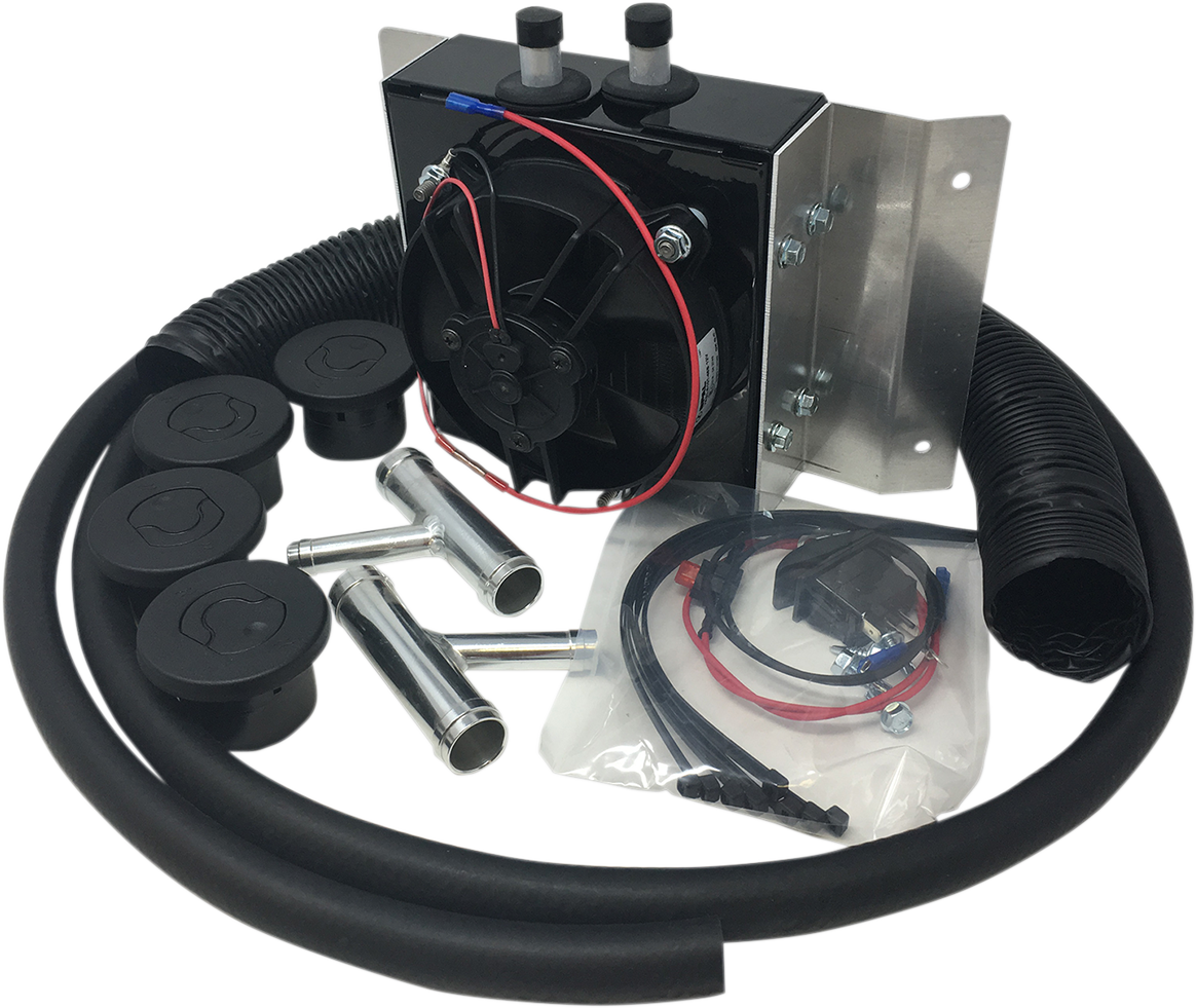 Moose Offroad UTV Cab Heater - Polaris Z4126 12V Water-Operated Heating Kit