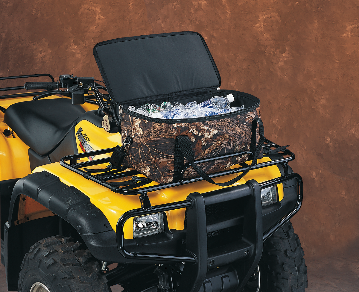 Moose Offroad Mud Rack Cooler Bag MUDCB1 - Camo, 21 Inch Long, Durable Insulated Cooler for ATV Adventures