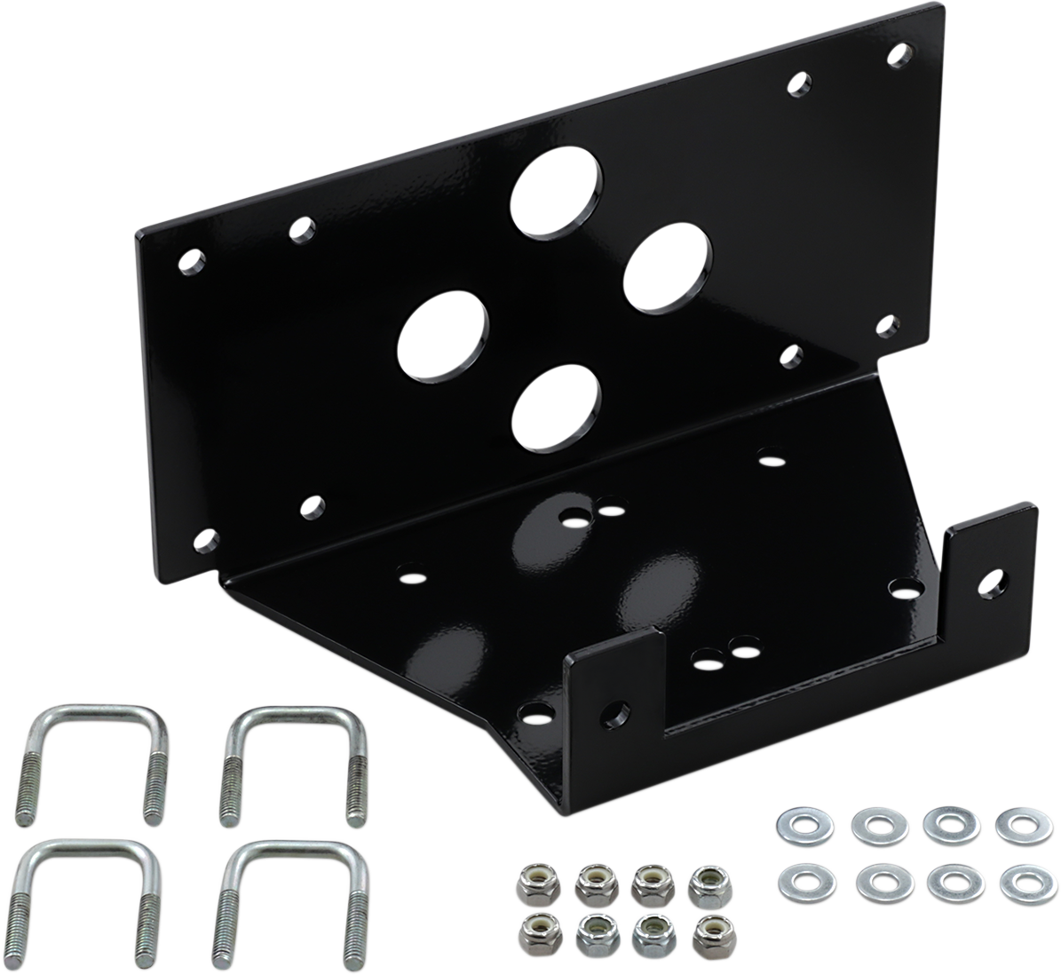 MOOSE OFFROAD ATV Winch Mount for Polaris 1603PF with Quick-Connect Hardware