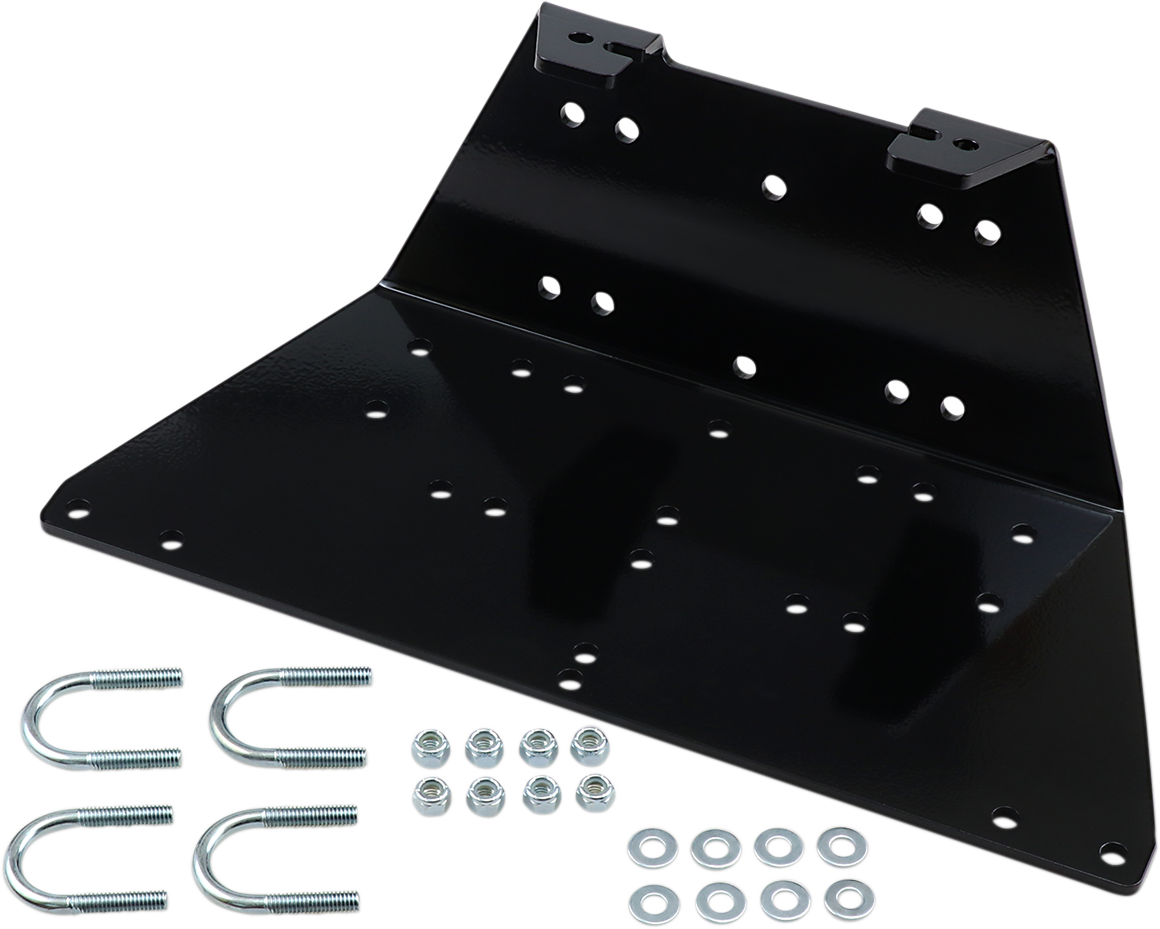 MOOSE OFFROAD Winch Mount for Kawasaki UTV 1534PF – Quick-Connect Hardware, Compatible with WARN, Moose, and Superwinch Winches