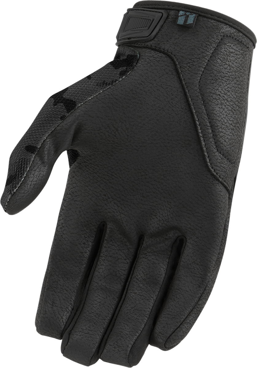 ICON Hooligan CE Gloves - Dark Camo, Small (Part #3301-4396)