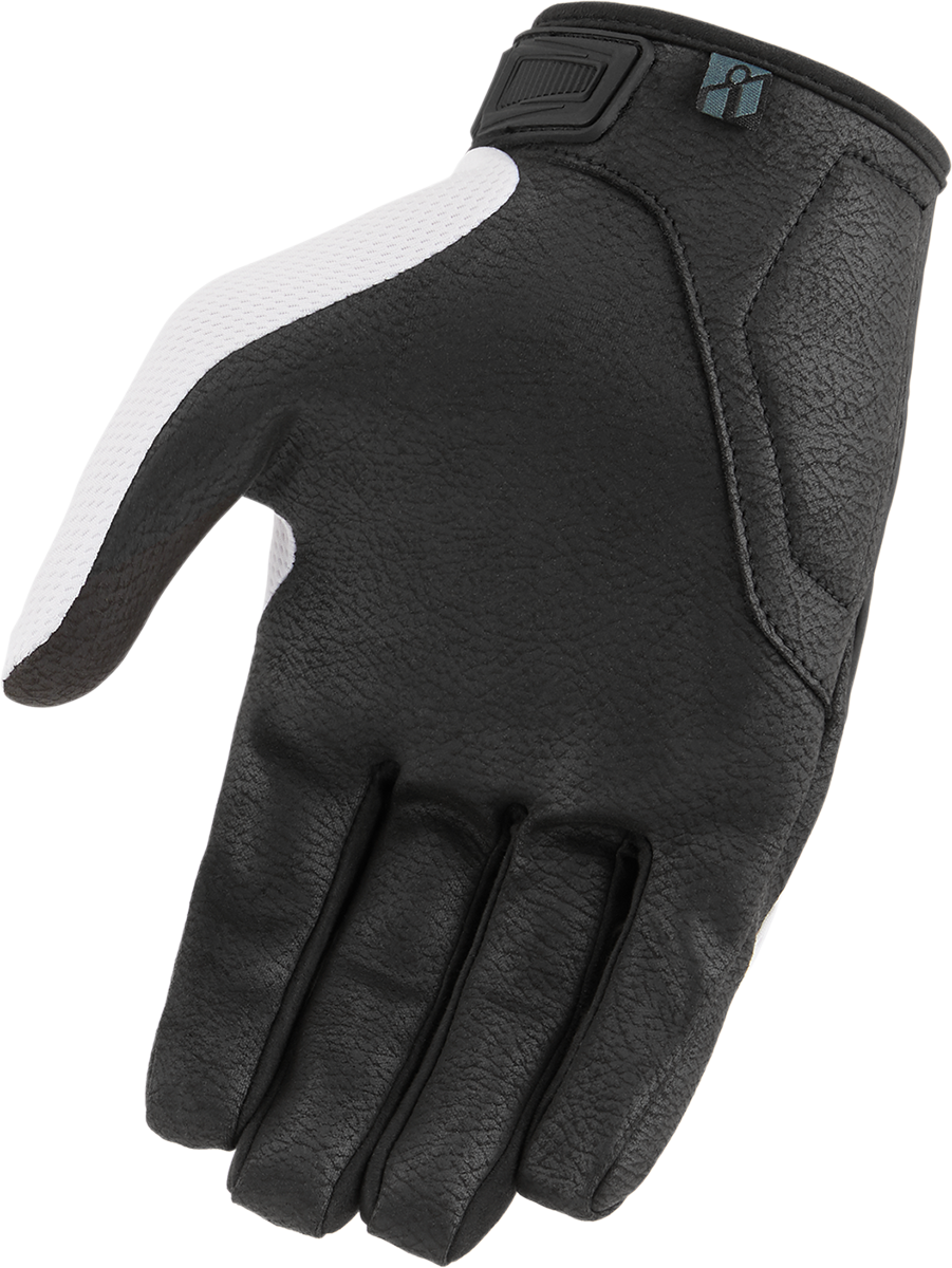 ICON Hooligan™ CE Gloves - White - XL (Part Number 3301-4393)