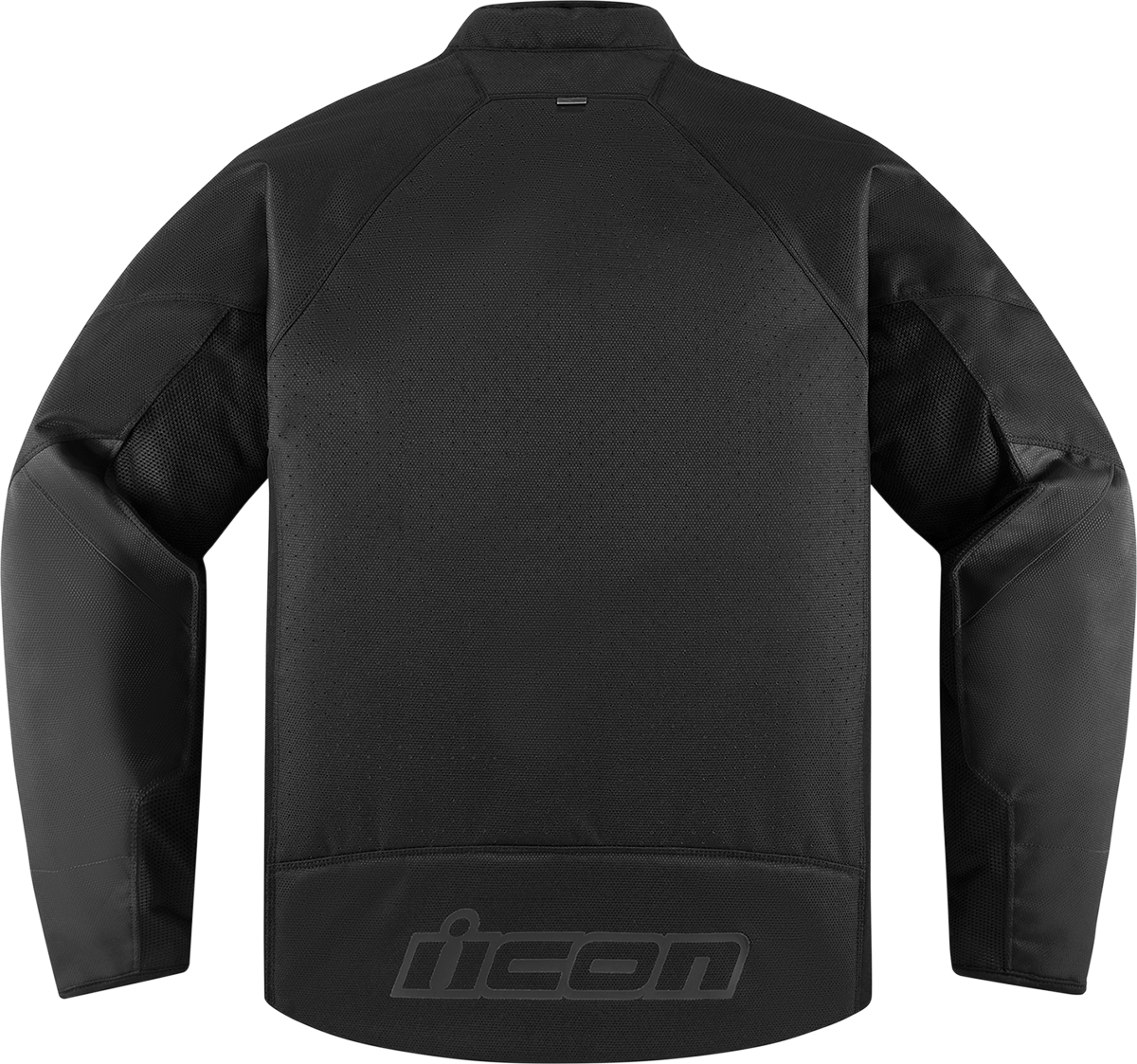 ICON Hooligan™ Jacket Black XL - Durable 300D Polyester Motorcycle Jacket with D3O® Impact Protectors