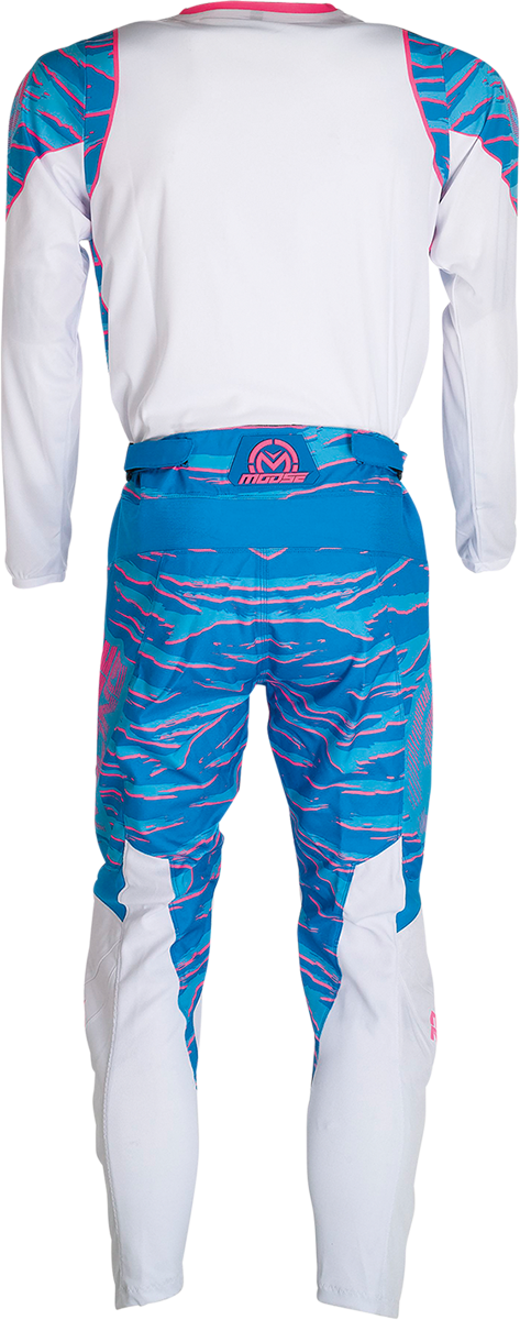 Moose Offroad Qualifier® Jersey 4XL Blue/Pink - Part Number 2910-6956
