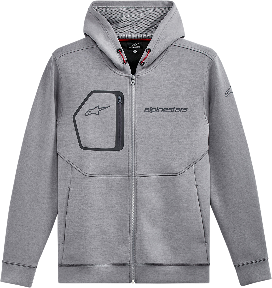 Alpinestars Convex Tech Hoodie Heather Gray Medium (Part #1212530201026M)