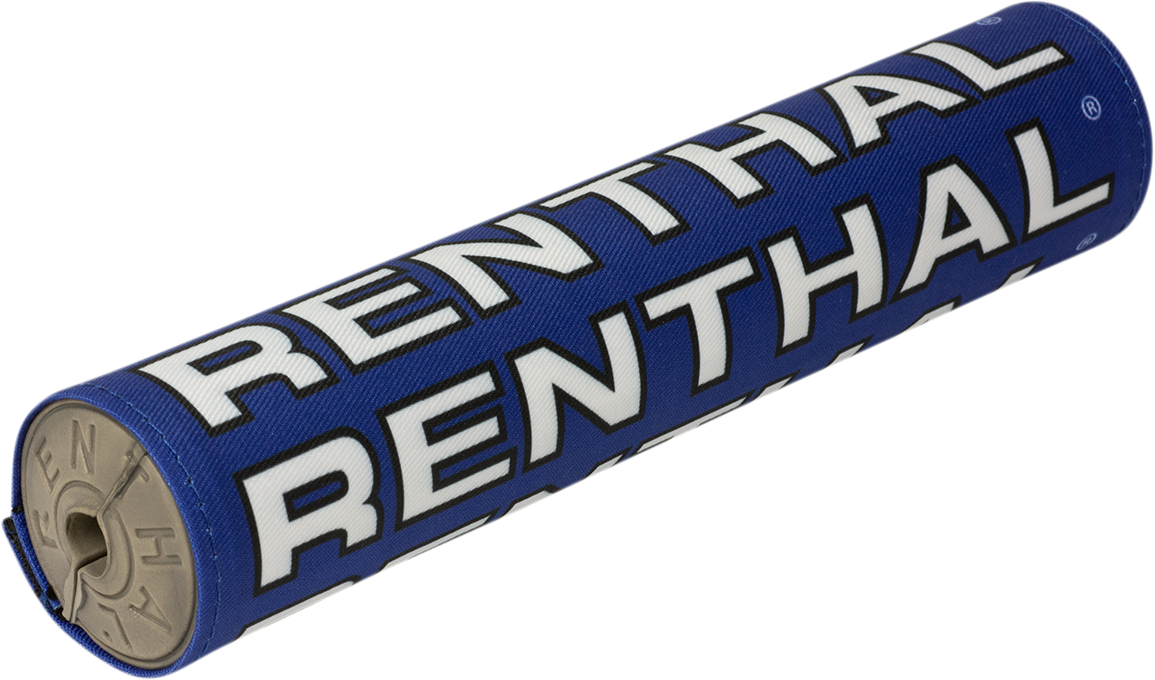 Renthal Vintage SX Crossbar Pad - Blue/White P349 for 7/8" Motocross Handlebars