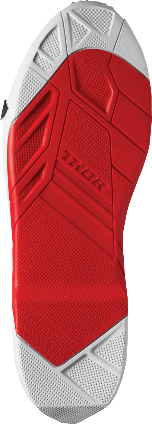 THOR Radial Boots Frost Size 14 – Durable Motorcycle Boots with Adjustable Fit and Enhanced Protection