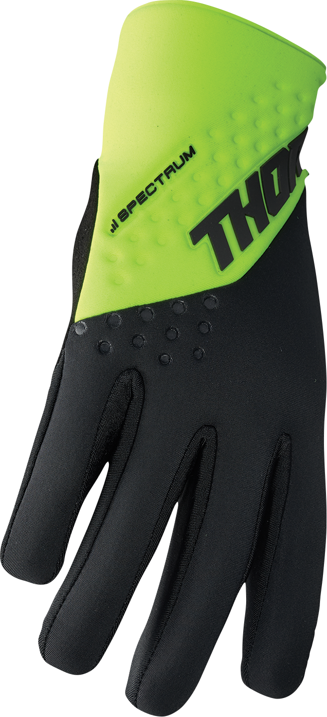 THOR Spectrum Cold Weather Gloves - Acid/Black, Part Number 3330-7244