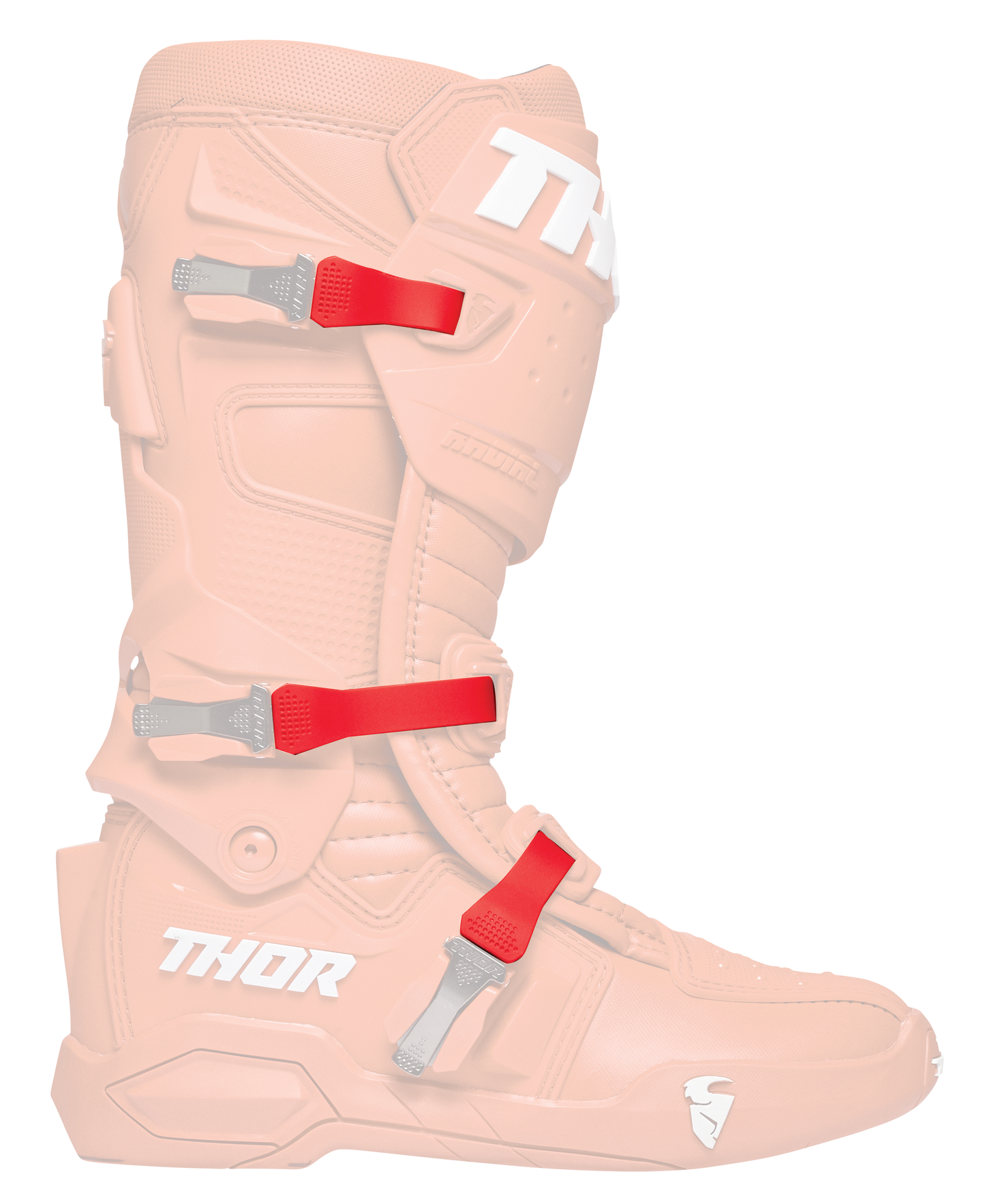 THOR Radial Strap Kit - Left - Red (Part Number 3430-0984)