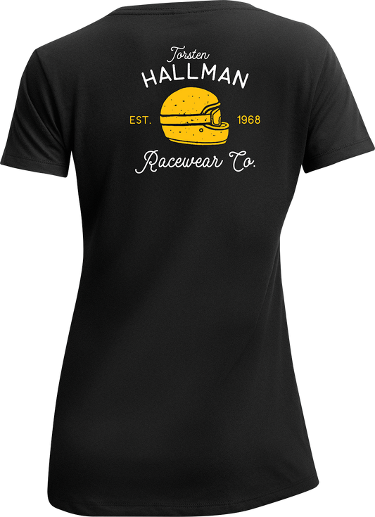 THOR Women's Hallman Garage T-Shirt - Black - Large, 3031-4132