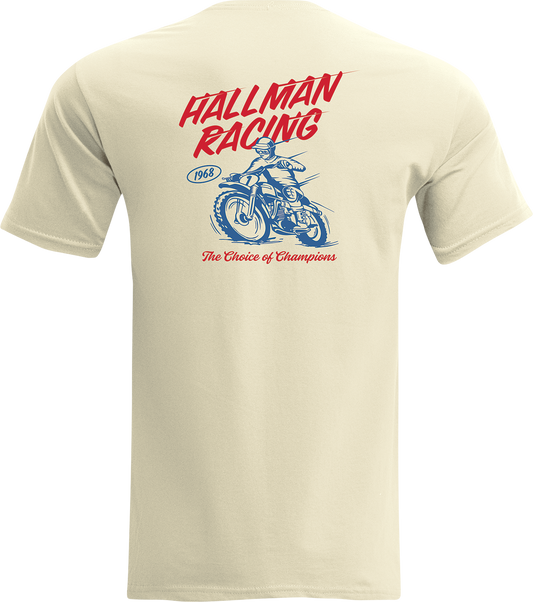 THOR Hallman Champ T-Shirt - Natural - Small (Part Number 3030-22630)