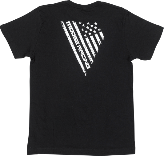 Moose Offroad Youth Salute T-Shirt - Black - Medium (Part #3032-3691)
