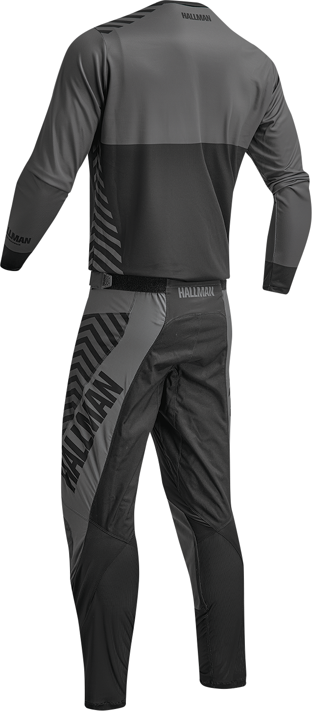 THOR Differ Slice Jersey 2XL by THOR - Charcoal/Black, Part #2910-7131
