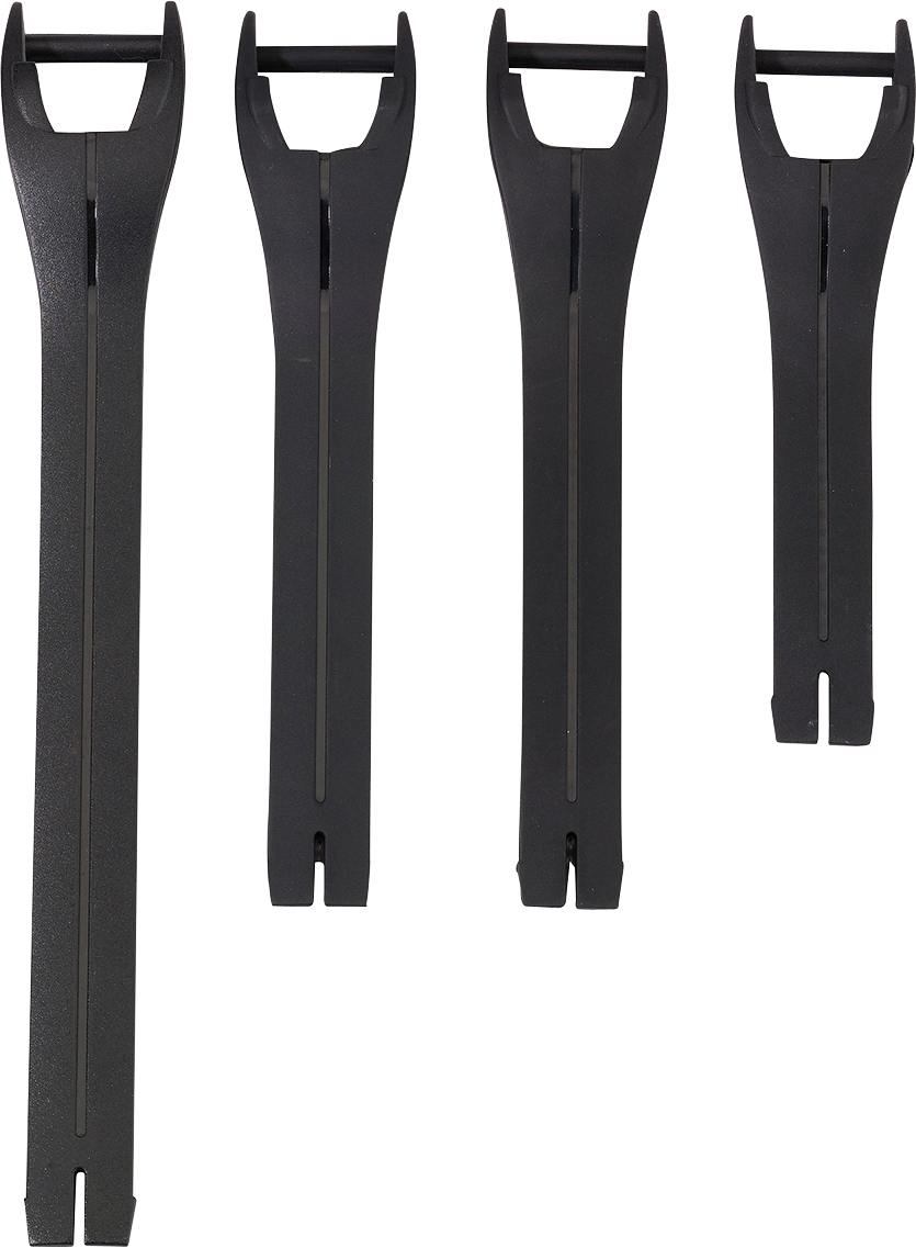 MOOSE OFFROAD Qualifier Boot Strap Kit - Black, Size 7-9, Part 3430-1011