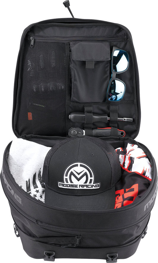 MOOSE OFFROAD ADV1™ Rear Rack Bag - Black (Part No. 3515-0225)