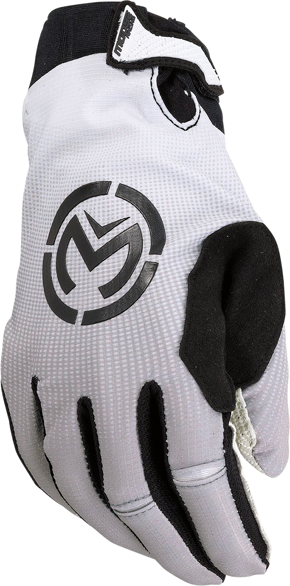 MOOSE OFFROAD SX1™ White Gloves - XL, Model 3330-7318
