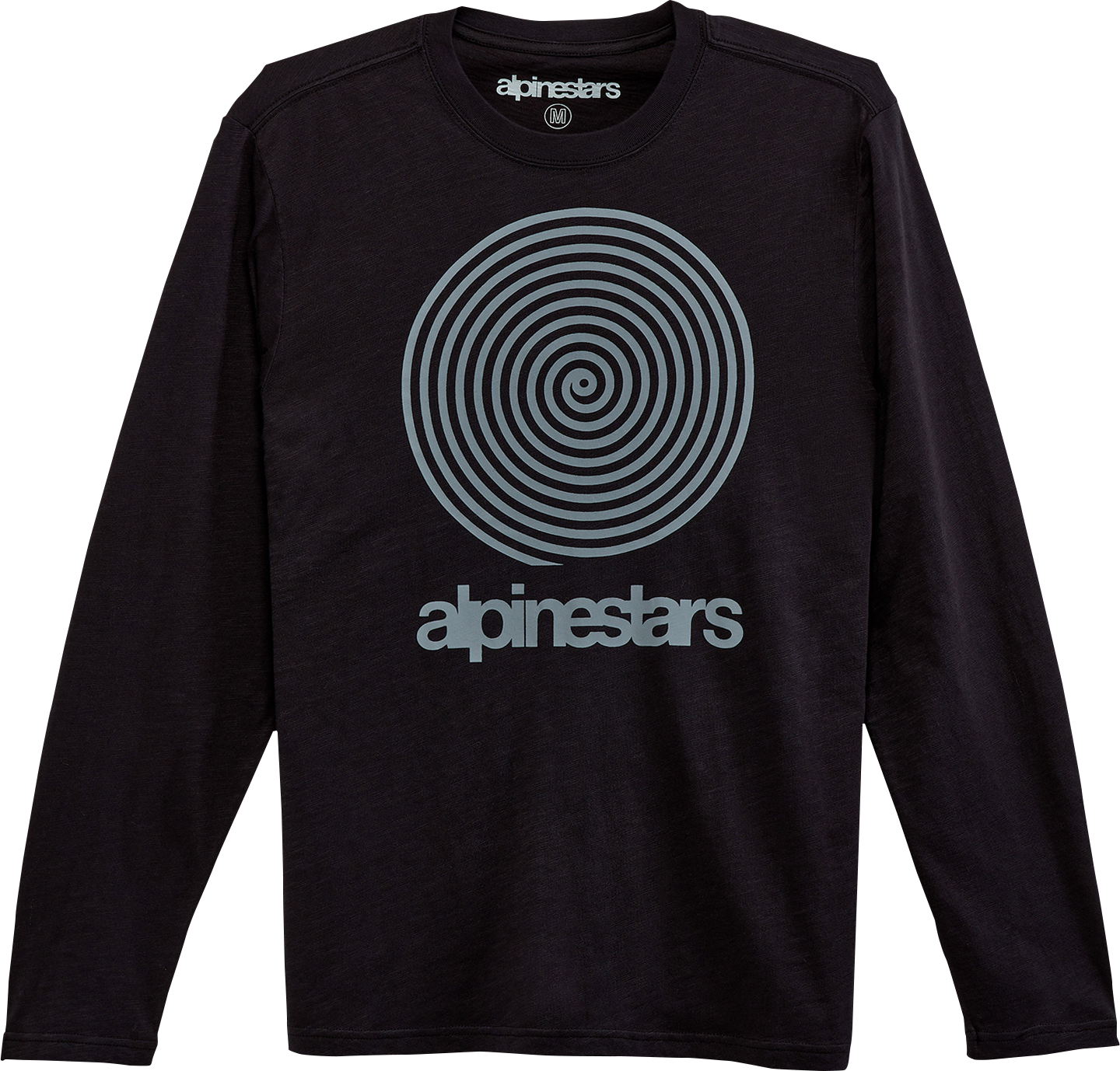 Alpinestars Spiral Long-Sleeve T-Shirt - Black - 2XL (Part Number 1232-71020-102X)