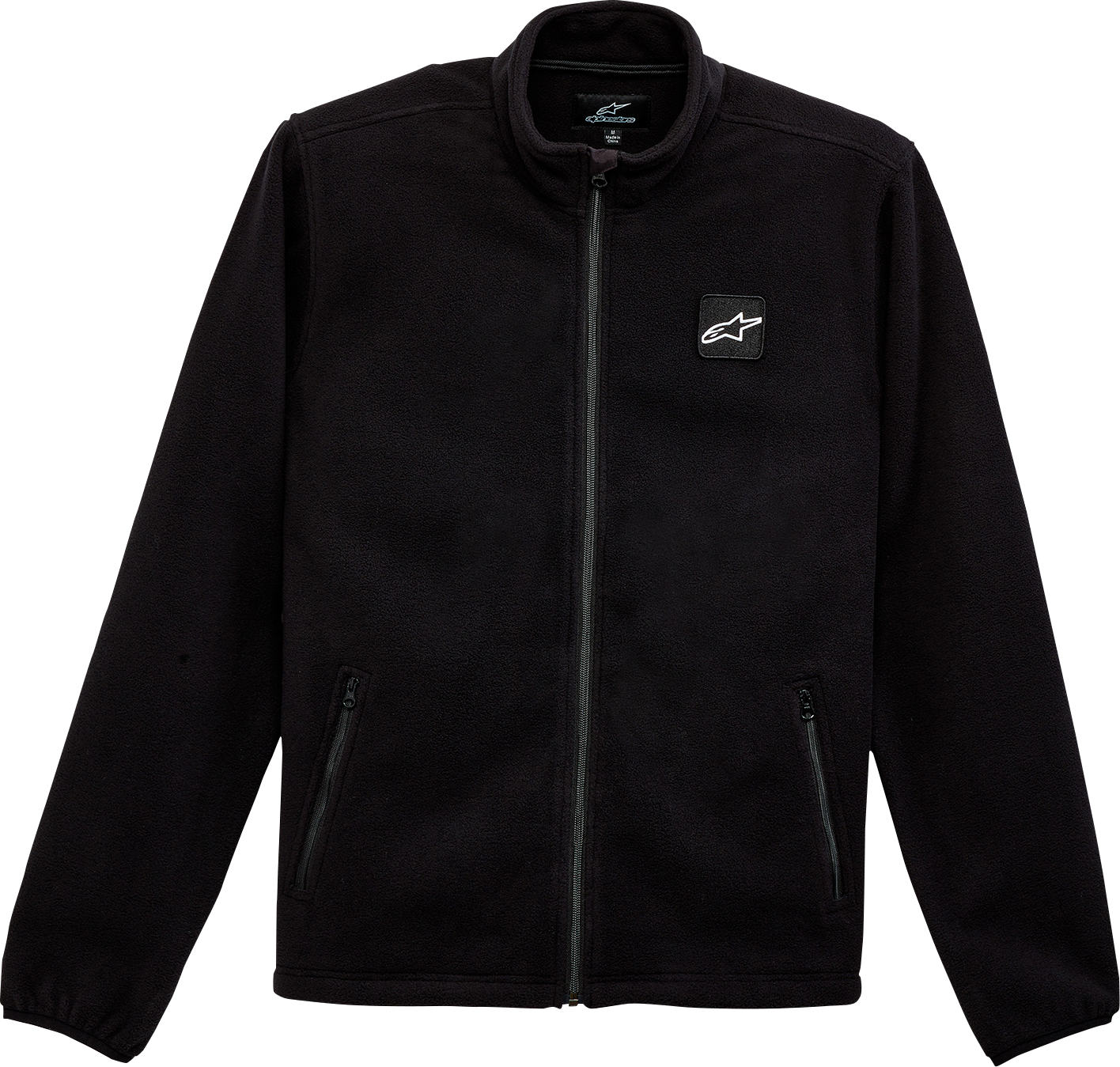 Alpinestars Periphery Polar Fleece Jacket - Black, Size Large (Part No. 1232-51200-10-L)