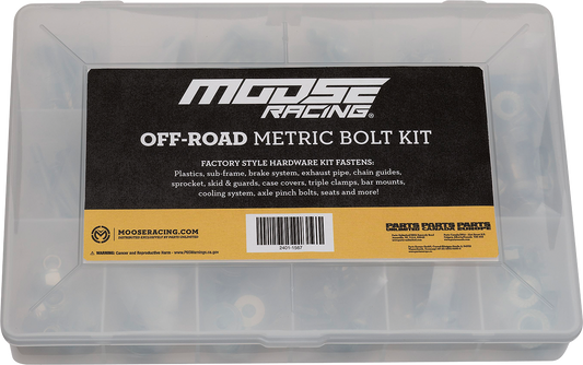 MOOSE OFFROAD Bolt Kit - Metric BKP-02 for Full-Size Japanese Off-Road Motorcycles