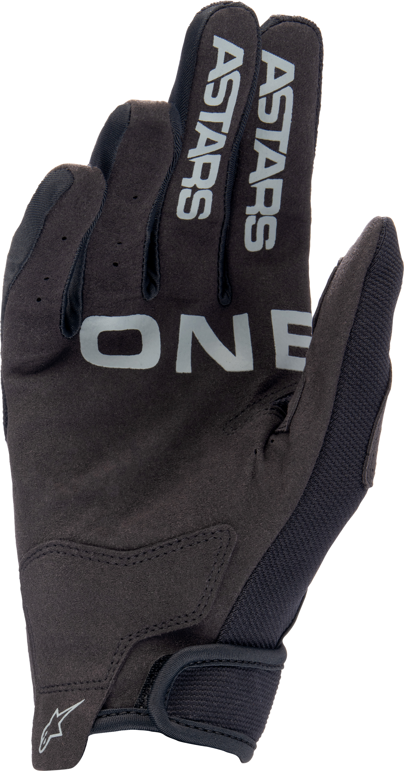 Radar Gloves Black/Brushed Silver 2x