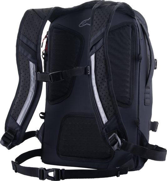 Alpinestars AMP-7 Technical Backpack - Black (Part Number 6108023-1100-OS)