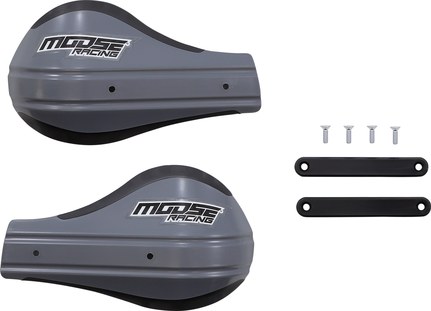 Moose Offroad Contour 2 Deflector Handguards Gray (Part 51-227)