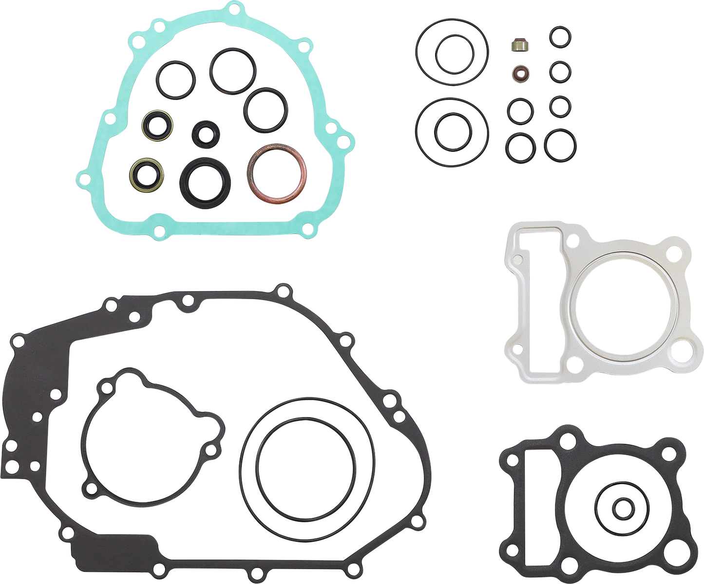 MOOSE OFFROAD Kawasaki 8110047MSE Complete Gasket Set with Oil Seals