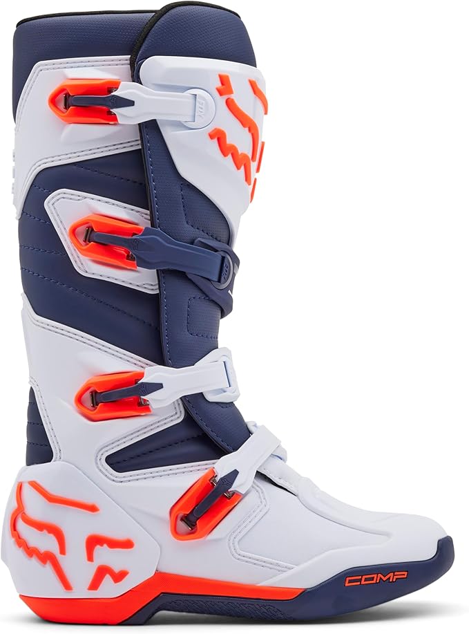Fox Racing Comp Boot White/Navy