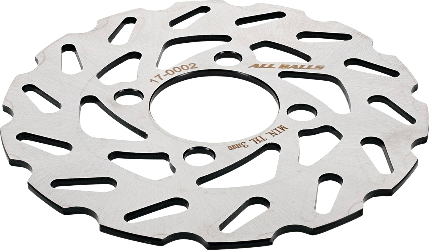 ALL BALLS Yamaha 18-0002 Brake Rotor - High-Performance Cooling and Corrosion Resistance