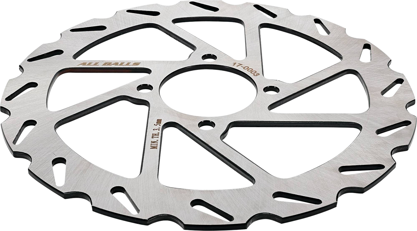 ALL BALLS Yamaha 18-0003 Brake Rotor with Enhanced Cooling and Corrosion Resistance