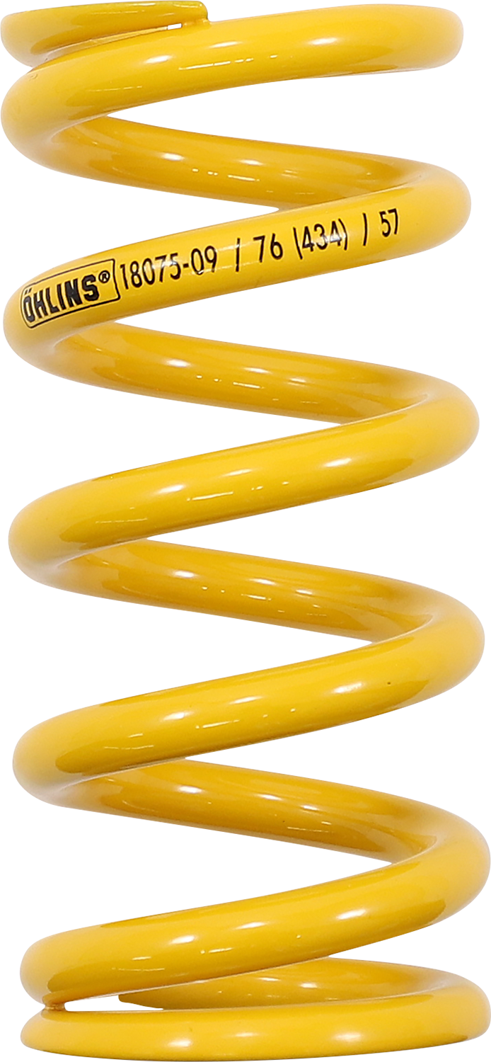 OHLINS-BICYCLE Shock Spring - 434 lb 18075-09 for Mountain Bikes