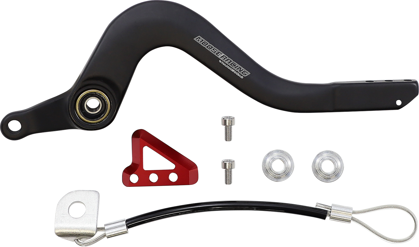 Moose Offroad Brake Pedal for Gas Gas - Red, Part Number 82-0605-21-10