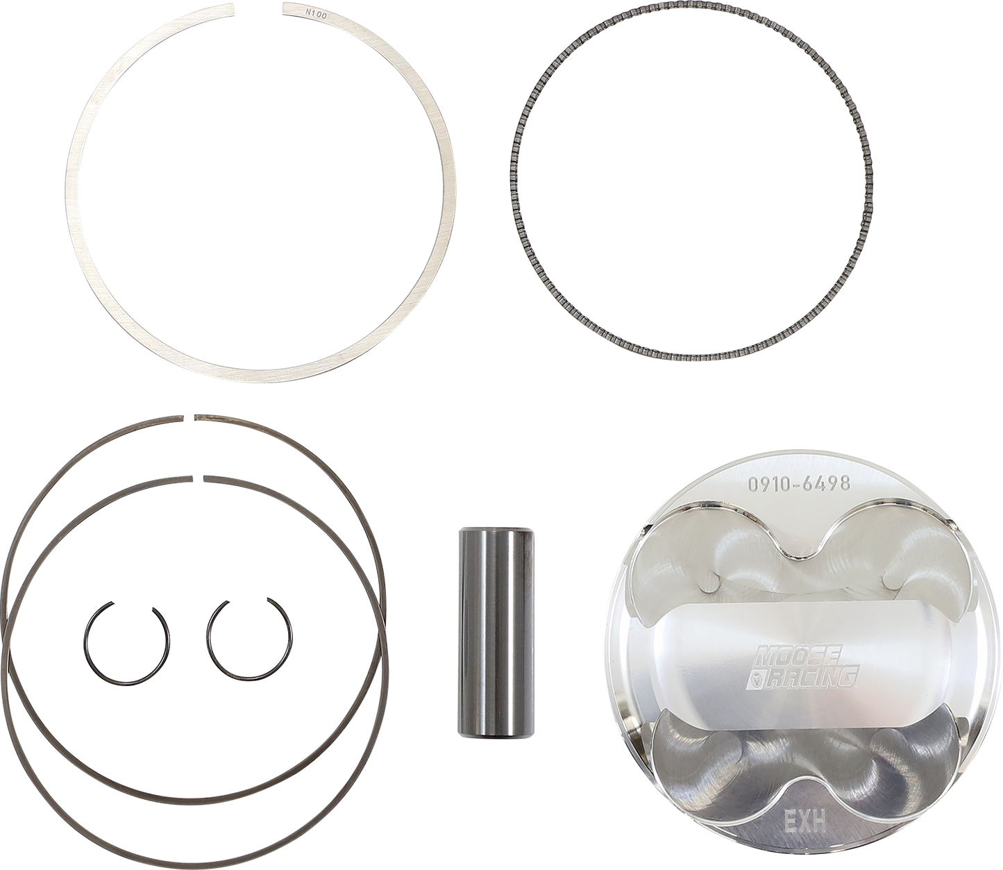 Moose Offroad Kawasaki MPX3036 Piston Kit - 96.00 mm for Enhanced Performance