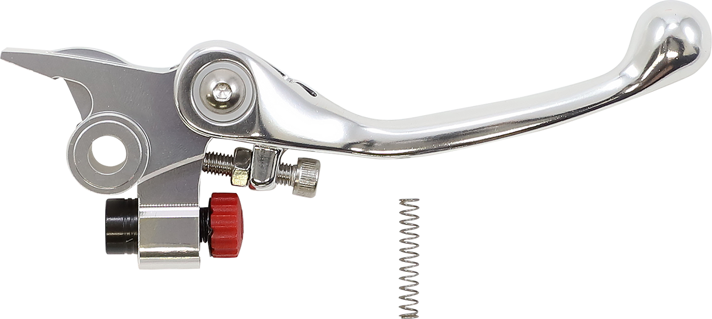 Moose Offroad Flex FG Forged 6061-T6 Brake Lever - Silver (Part No. H07-6903BS)