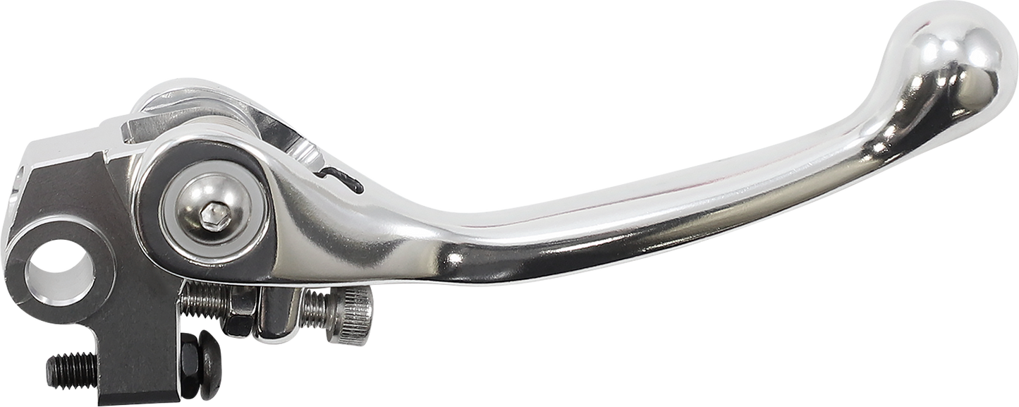 Moose Offroad Flex FG Forged 6061-T6 Brake Lever - Silver (Part H07-5930 BS)