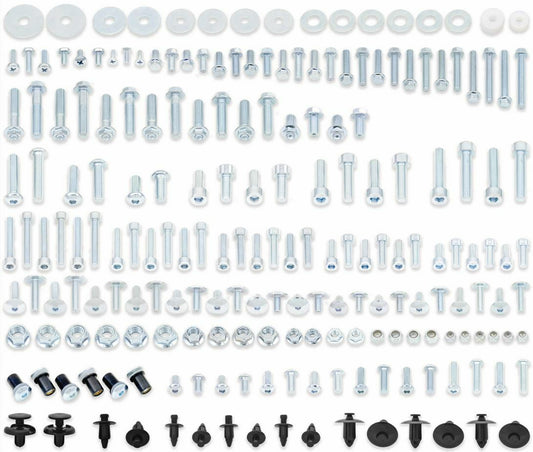BOLT 2006-SBPP Sport Bike Pro Pack Kit – Over 250 Premium Hardware Pieces for Honda, Yamaha, Kawasaki & Suzuki