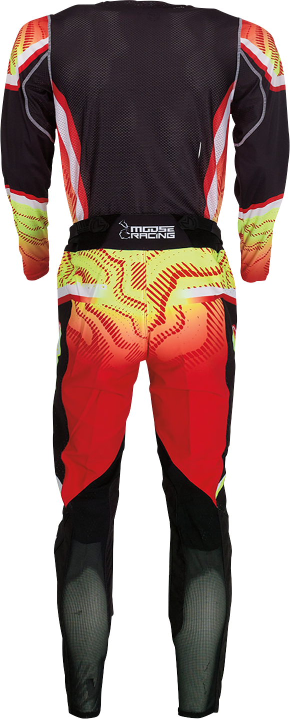 Moose Offroad Agroid Jersey 3XL - Red, Yellow & Black - Part 2910-7395