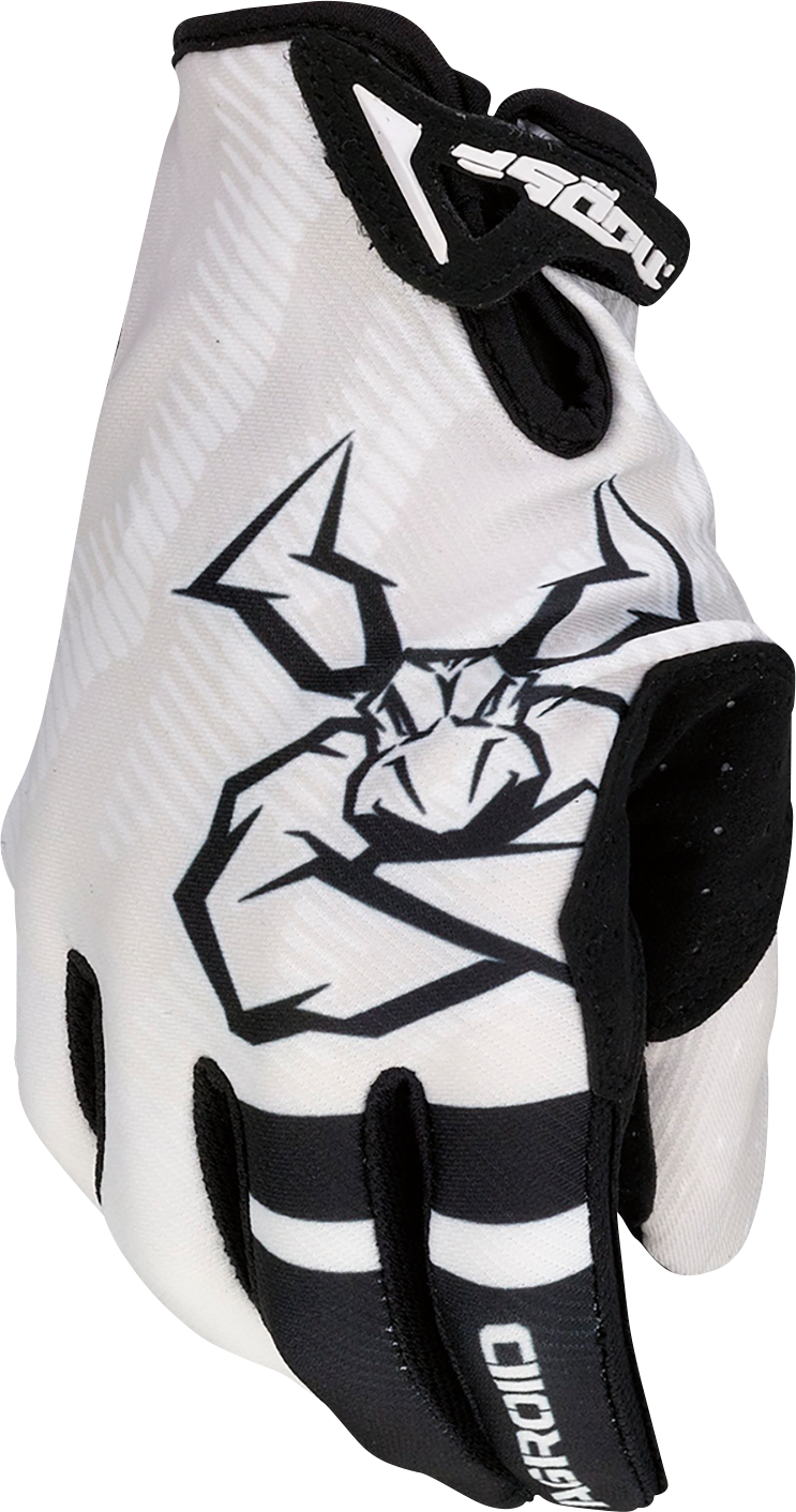 MOOSE Offroad Agroid™ Pro Gloves 2XL - White, Model 3330-7594