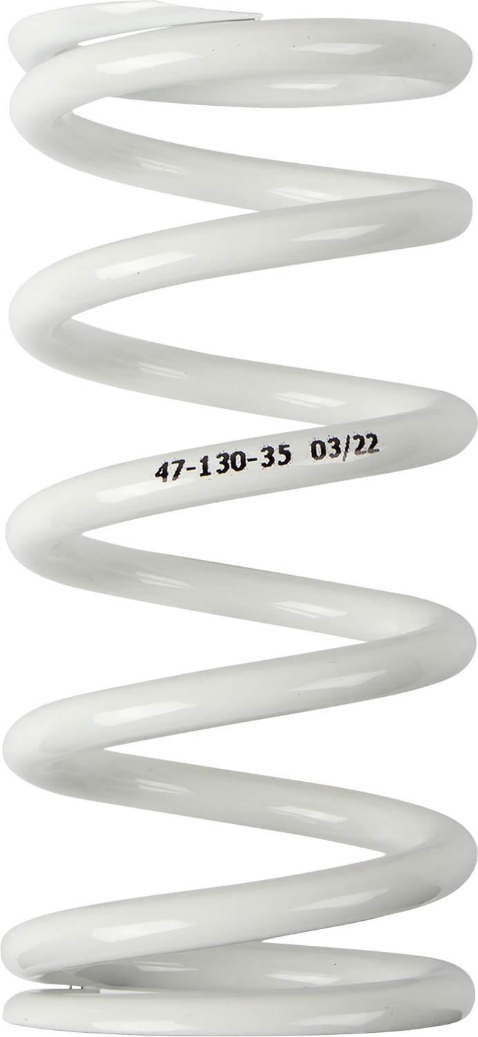 MOOSE OFFROAD Shock Spring 1312-0943 - 47mm OD, 35 N/mm, White