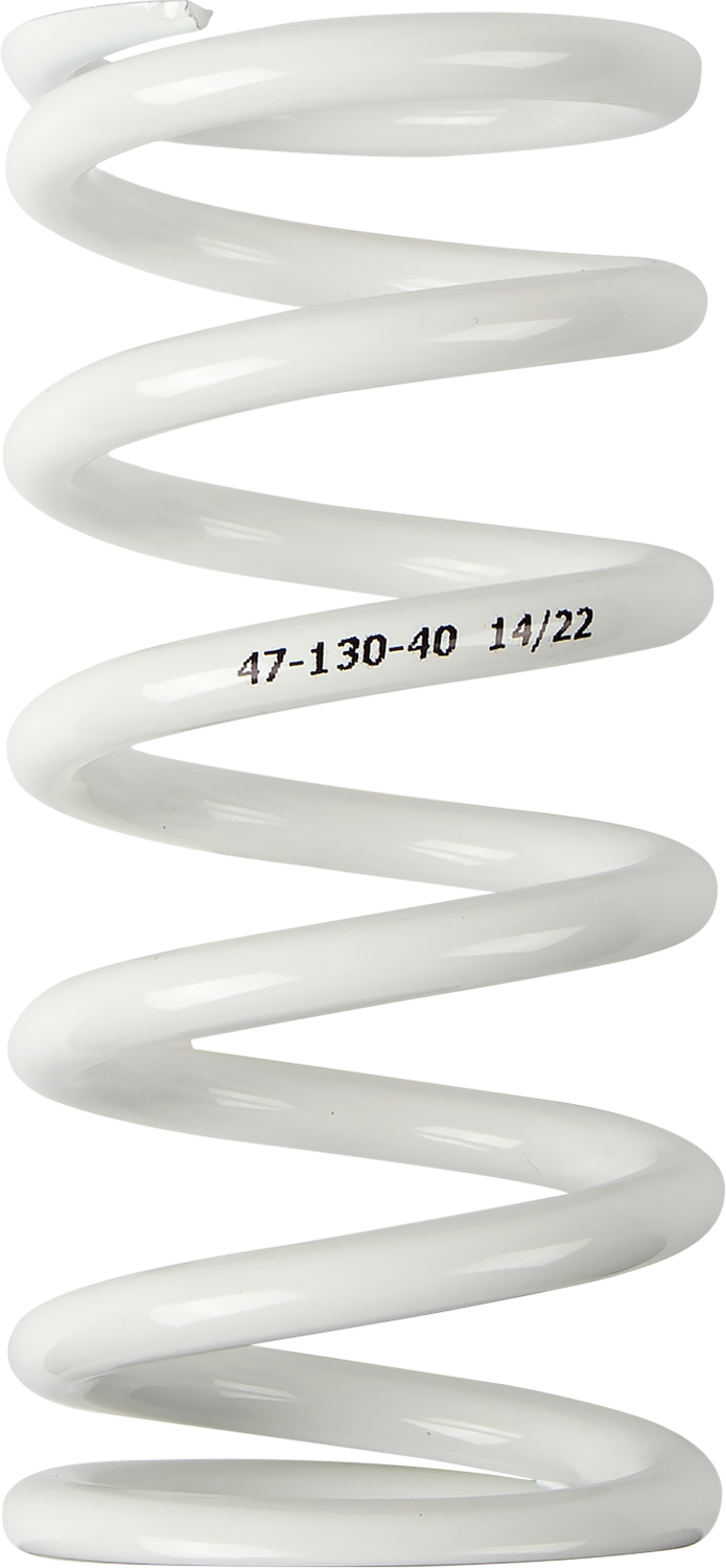 Moose Offroad Shock Spring 1312-0944 – 47mm OD, 40 N/mm Spring Rate, White