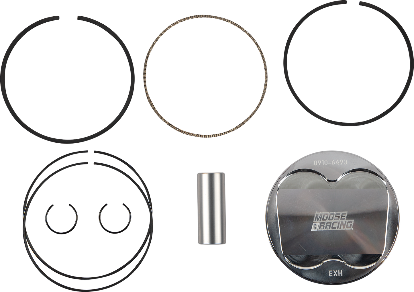 MOOSE Offroad Suzuki MP4051A Piston Kit - 104.00 mm for Enhanced Performance and Durability