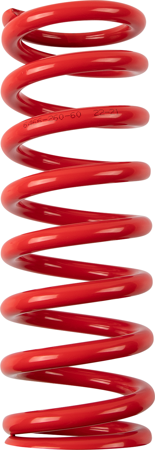 MOOSE OFFROAD Shock Spring 1312-1002 for 64/66 mm OD, 60 N/mm, Red