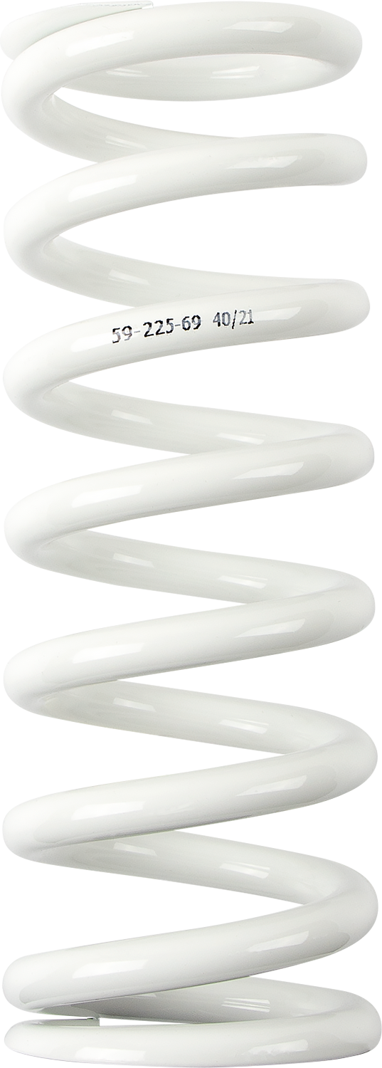 Moose Offroad Shock Spring 1312-1017 – 59 mm OD, 69 N/mm Rate, White