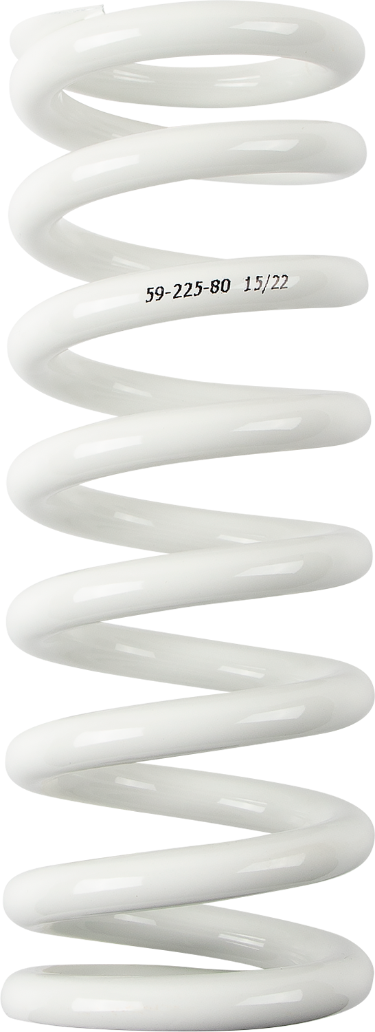 MOOSE OFFROAD Shock Spring 1312-1024 – 59mm OD, 80 N/mm, White